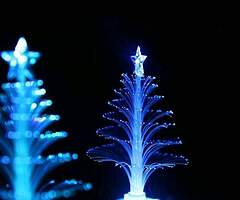 Colorfull glowing christmas tree acrylic led tree ximas decorations - Image 8/8