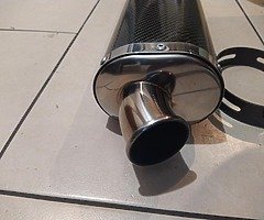 Old race line Skorpion/Akrapovic carbon exhaust - Image 4/4
