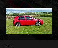 Leather interior mk4 golf