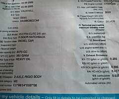 2003 Vauxhall Vectra - Image 6/7