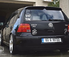 Golf mk4 black