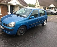2003 Renault Clio 1.2 South Reg