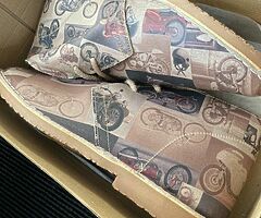 UNIQUE Motorcycle Theme Men’s Boots Sz 8