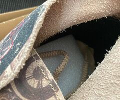 UNIQUE Motorcycle Theme Men’s Boots Sz 8