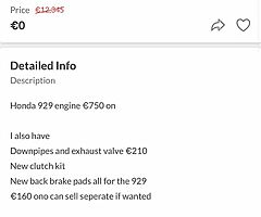 Prices in pictures , pm for more details or ring the number under the description