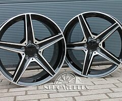 Mercedes AMG style alloy wheels 19'' 5x112