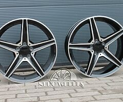 Mercedes AMG style alloy wheels 19'' 5x112 - Image 3/3