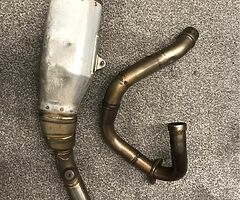 09 10 11 12 Honda CRF 450 exhaust system
