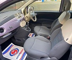 2013 FIAT 500 PETROL AUTOMATIC WITH ONLY 106,661KM - Image 5/10