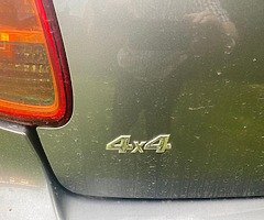 2007 fiat sedici 4X4 1.6 petrol