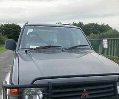 Mitsubishi pajero mk2 2.5 low mileage 2 owners