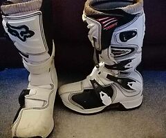 Fox mx boots youth