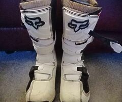 Fox mx boots youth