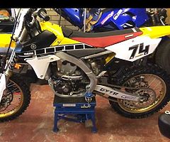 Yamaha YZ450F 2016 60th edition very low hours