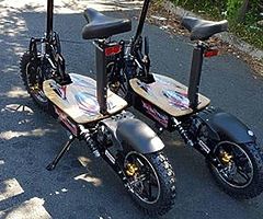 EVO 2000 Watt BIG wheel (60 KPH) Electric scooter @ muckandfun FINANCE ARRANGED - Image 4/10