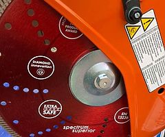 Stihl ts420 saw with blade. New.