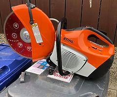 Stihl ts420 saw with blade. New.