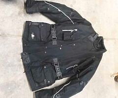 Akito waxed jacket and bottoms size XXL