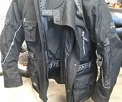 Akito waxed jacket and bottoms size XXL - Image 3/5