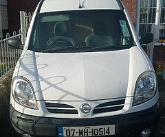 07 nissan kubistar