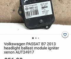 Wanted b7 pasat head light module