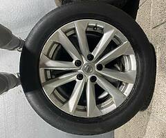 All tyres Nissan Quasqai 50e