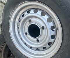 R13 x 4 wheels