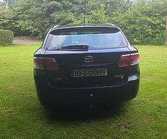 09' Toyota Avensis estate 2.0 diesel TAX & NCT