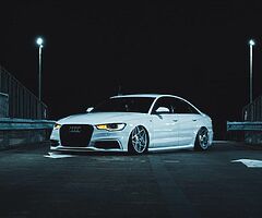Bagged Audi A6