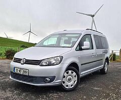 2013  2013 VW CADDY MAXI 1.6TDI MAXILIFE WHEELCHAIR ACCESSIBLE NCT 3/23  MAXILIFE