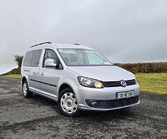 2013  2013 VW CADDY MAXI 1.6TDI MAXILIFE WHEELCHAIR ACCESSIBLE NCT 3/23  MAXILIFE