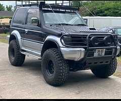 Mk2 Mitsubishi pajero project wanted. 2.5 2.8 3.0 swb lwb any condition considered