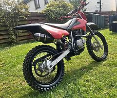 Suzuki drz 125 4 stroke ((motocross with trailer and all gears))