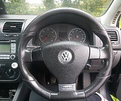 Vw golf mk5 flat bottom Steering wheel