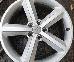 R18 AUDI A4 SLINE ALLOYS