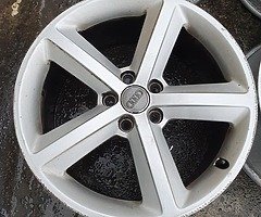 R18 AUDI A4 SLINE ALLOYS - Image 4/7