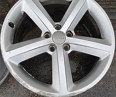 R18 AUDI A4 SLINE ALLOYS - Image 5/7