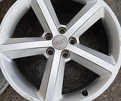 R18 AUDI A4 SLINE ALLOYS - Image 7/7