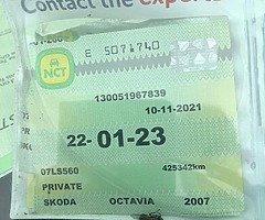 Skoda octiva 1.4 petrol NCT until 1/23 manual - Image 5/5