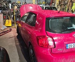 Toyota auris 1.4 diesel 6 speed gearbox parts