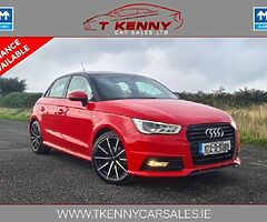 2017 2017 172 AUDI A1 1.4TDI 90 BHP SPORTS LINE LEATHER INT OR 373 P/M  A1