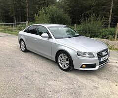 10 Audi A4 2.0tdi taxed and tested