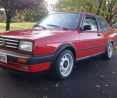 1990 Volkswagen jetta coupe mk2 1.8 petrol 2dr