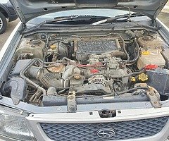 2.0 turbo petrol SUBARU  FORESTER  will sell whole jeep or will sell parts ...no catalytic converter