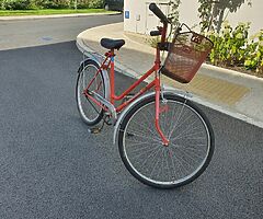 Ladies Bicycle | Single Speed | Detachable Basket