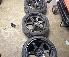 JR 18 alloys (BMW & Lexus fitment)