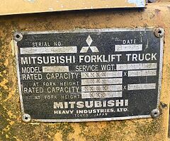 Mitsubishi Forklift