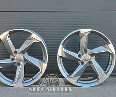 Audi TTRS Twist alloy wheels - 5x112 - Image 4/6