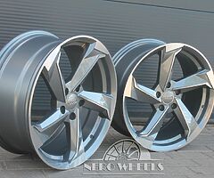 Audi TTRS Twist alloy wheels - 5x112 - Image 6/6