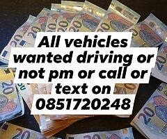Cash for cars